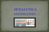 Señalética - Definiciones