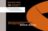 CEUPE: Abierta Convocatoria Másters 2015-2016