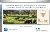 Aplicación de nuevas tecnologías en el control de calidad de productos asociados al cerdo Ibérico