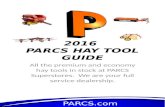 2016 PARCS Hay Tool Guide