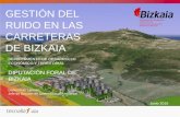 Gestión del ruido en las carreteras de Bizkaia - Daniel Ruiz Larsson - Diputación Foral de Bizkaia