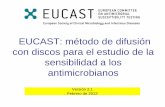 EUCAST - Método de difusión con discos para el estudio de la ...