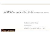 ANTS Ceramics Presentation