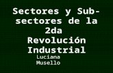 sectores y sub-sectores de la 2da revolución industrial