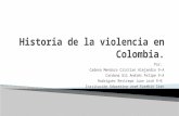 Historia de la violencia en Colombia