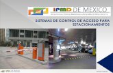 Web IPMD Sistemas de Control de Acceso para Estacionamientos v010216