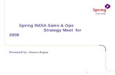 Spring Mumbai Sales Presentation