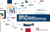 Guía de usos y estilos en Redes Sociales de la Junta de Castilla y León. Versión 4