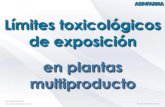 Límites toxicológicos de exposición en plantas farmacéuticas multiproducto