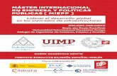 Máster InternacIonal en eMpresa y polítIcas públIcas [ MIepp ]
