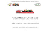 segundo informe de gobierno municipal zimapán, hidalgo