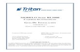 Triton RL5000 Installation Guide (2.0) Spanish
