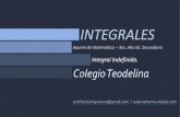 Análisis Matemático: Integrales Indefinidas - Prof. Dipl. Lencioni, Gustavo Omar