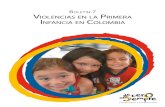 Boletín No. 7 Violencias en la primera infancia en Colombia