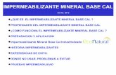 Impermeabilizante Mineral Base Cal - Anfacal