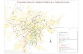Principales Rutas de Transporte Público de la Ciudad de Puebla