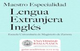 Maestro Especialidad Lengua Extranjera (Inglés) - Zamora