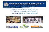 Estudio bibliográfico sobre grupos indígenas de Baja California