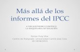 Más allá de los informes del IPCC (4). Ferran Puig Vilar