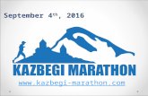 Kazbegi Trail Marathon Presentation