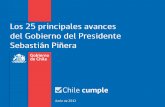 Principales avances chile cumple junio 2012