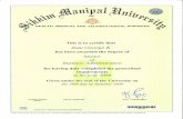MBA CERTIFICATE