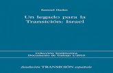 Documento de Trabajo “Un legado para la Transición: Israel”