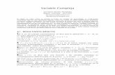 Variable Compleja/ Complex Variable