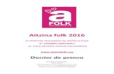 Aitzina folk 2016