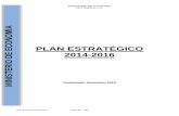 MINECO Plan Estratégico 2014-2016