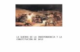 La guerra de la independencia y la constitución