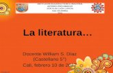 Clase castellano 5°-02-10-17_literatura