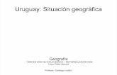 Situación geográfica del Uruguay