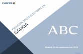 Encuesta para las elecciones autonómicas en Galicia - ABC