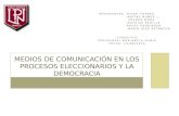 Medios de comunicación  en los procesos eleccionarios y la democracia en Chile