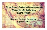 Inicio del Federalismo 1812−1825