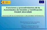 “Descripción de funciones y procedimientos de la AG y de la AC”.