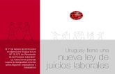 Uruguay tiene una nueva ley de juicios laborales - Rel-UITA