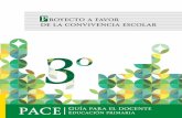 PROYECTO A FAVOR DE LA CONVIVENCIA ESCOLAR ( PACE)
