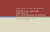 Defensa penal efectiva en América Latina
