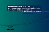 Dinámica de las empresas exportadoras en América Latina