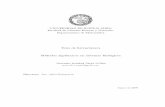Tesis de Licenciatura Métodos algebraicos en sistemas biológicos