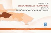 Mapa de desarrollo humano de la república Dominicana. PNUD-2013