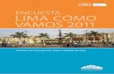 Encuesta Lima Cómo Vamos 2011
