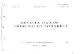 REVISTA DE LOS TRIBUNALES AGRARIOS