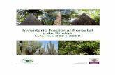 Inventario Nacional Forestal y de Suelos Informe 2004-2009