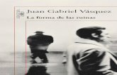 La Langosta recomienda LA FORMA DE LAS RUINAS de Juan Gabriel Vásquez