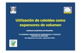 Utilización de coloides como expansores de volumen