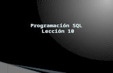 Curso SQL - Leccion 10
