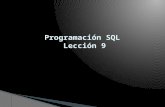 Curso SQL - Leccion 9
